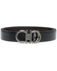 Ferragamo - Sleek Leather Belt - Lyst