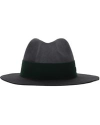 Emporio Armani - Wool Fedora Hat - Lyst