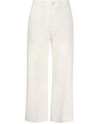 Polo Ralph Lauren - Flared Cropped Trousers - Lyst