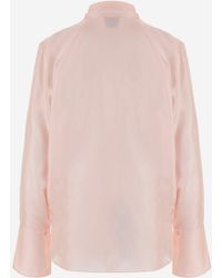 Sa Su Phi - Silk Shirt With Bow - Lyst
