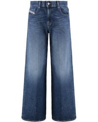 DIESEL - 1978 D-akemi High-rise Flared Jeans - Lyst