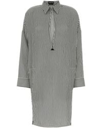 Tom Ford - Embroidered Silk Shirt Dress - Lyst