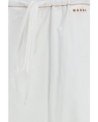 Marni - Draping Wide-Leg Pants - Lyst