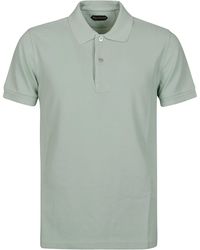 Tom Ford - Tennis Piquet Short Sleeve Polo Shirt - Lyst