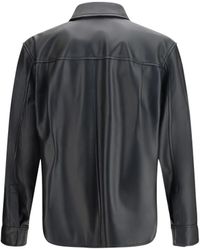 Loewe - Leather Jacket Calfskin Shirt - Lyst