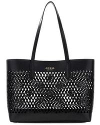 Guess - Tote Bag Polyurethane Tote-Bags - Lyst