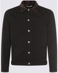 Brunello Cucinelli - Cotton Denim Jacket - Lyst