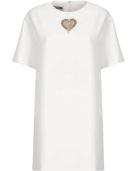 Moschino - Dresses White - Lyst