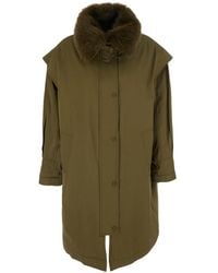 Twinset - Coat Tech Fabric - Lyst