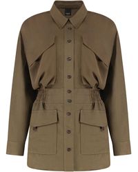 Pinko - Oramai Viscose Overshirt - Lyst