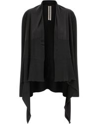 Rick Owens - 'Medium Wrap' Cardigan - Lyst