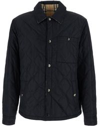 Burberry - Jacket Brighton Polyamide Coat - Lyst