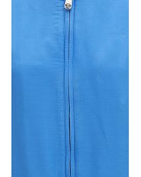 Versace - Silk Zipper Jacket - Lyst