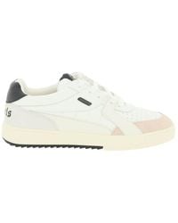 Palm Angels - 'palm University' Leather Sneakers - Lyst