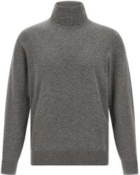 Brunello Cucinelli - Brunello Cucinelli 100% Cashmere Turtleneck Sweater - Lyst