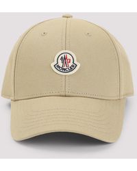 Moncler - Cotton Baseball Cap, Light - Lyst