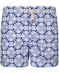 Peninsula - Floral Pattern Swim Shorts/ By Peninsula - Lyst