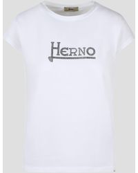 Herno - Interlock Jersey T-shirt - Lyst