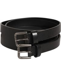 Dolce & Gabbana - Belt With Metal Buckle - Lyst