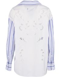 Weekend by Maxmara - Shirt Cotton Embroidery Polyester - Lyst