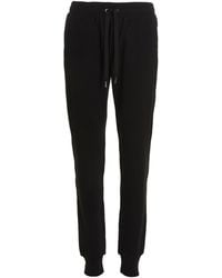 Dolce & Gabbana - Logo Embroidered Cotton Track Pants. - Lyst