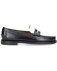 Sebago - Flat Shoes Leather - Lyst