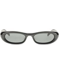 Saint Laurent - Tortoiseshell Sunglasses Acetate; Nylon - Lyst
