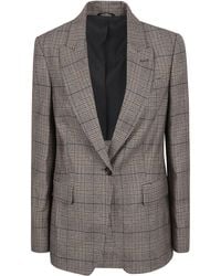 Brunello Cucinelli - Suit-type Check Blazer - Lyst