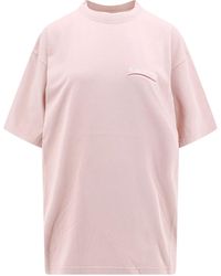 Balenciaga - Cotton Crew-Neck T-Shirt - Lyst