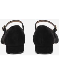 Ferragamo - Ballerinas Marry2 Suede Upper: Goat Leather Ballerina Shoes - Lyst