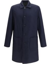 Etro - Soho Reversible Wool-Blend Coat - Lyst