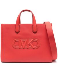 Michael Kors - Large Tote Bag With Logo - Lyst