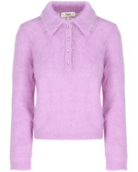 Chloé - Pull En Maille Dalpaga Brossé Dreamy Sweater - Lyst