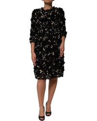 Dolce & Gabbana - Embellished Lace Party Dress - Lyst