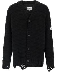 MM6 by Maison Margiela - Virgin Wool Cardigan Clothing - Lyst