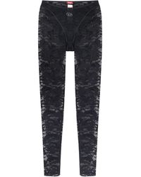【関税&送料込】Diesel Claire-Utlt Lace Leggings Diesel Lace leggings 
