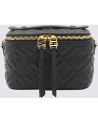 Fendi - Leather Vanity Nap Top Handle Bag - Lyst