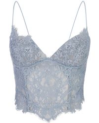 Ermanno Scervino - All-Over Light Lace Top - Lyst