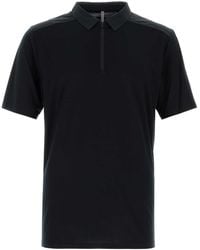 Arc'teryx - Wool Blend Polo Shirt - Lyst
