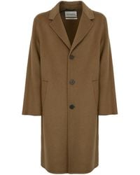 Amaranto - Wool And Cashmere Coat - Lyst