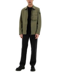 Belstaff - Zippered Shirt Jacket - Lyst