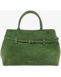 MANU Atelier - Le Cambon 35 Suede Handbag - Lyst