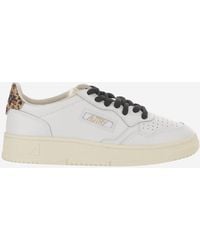 Autry - Sneakers Medalist Low Leather Leather/Rubber Trainers - Lyst
