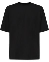 ZEGNA - Cotton And Silk T-Shirt - Lyst