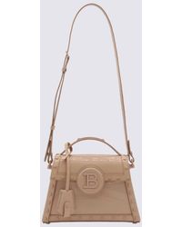 Balmain - Light Leather B-Buzz Dynasty Handle Bag - Lyst