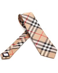 Burberry - Vintage Check Silk Tie - Lyst