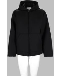 Paolo Pecora - Hooded Zip Coat Polyester Jacket - Lyst
