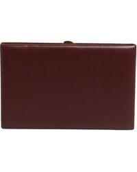 Dolce & Gabbana - Calfskin Leather Clutch Evening Purse Bag Calf - Lyst
