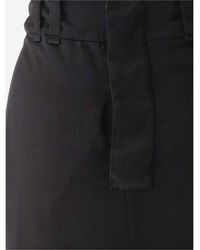 Saint Laurent - Silk Button-Front Skirt - Lyst