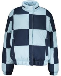 KENZO - Zip And Snap Button Fastening Down Jacket - Lyst